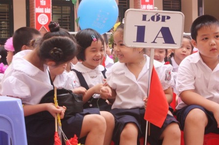 Năm học 2014-2015: Tựu trường sớm nhất v&agrave;o ng&agrave;y 1/8 1