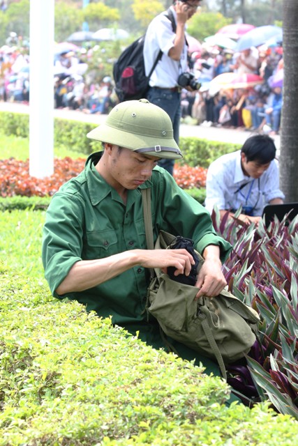 Phóng viên “lạ” trong lễ tang Đại tướng 5