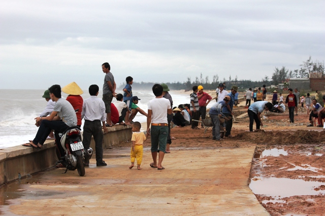 Quảng Bình: Hơn 20 người thương vong do bão Haiyan 1