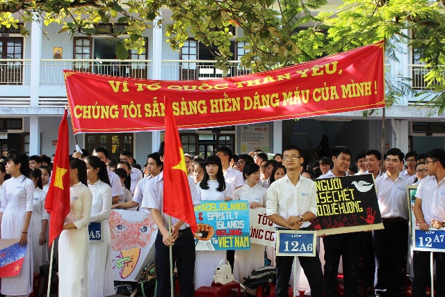 Sinh viên Miền Trung kêu gọi hòa bình trên biển Đông 6