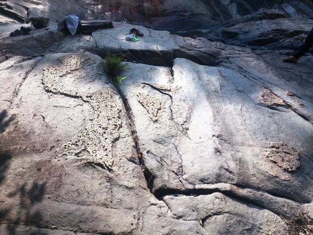 Nước tạo n&ecirc;n h&igrave;nh bản đồ Việt Nam tr&ecirc;n phiến đ&aacute; 1