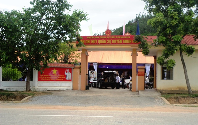 Trụ sở cơ quan quân sự bị lấy để tổ chức đám cưới 2