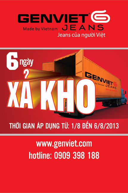 GENVIET JEANS – Xả kho hàng hè 2013 1