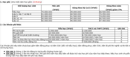 Méo mặt với học phí trường tư 2