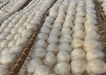 Cận cảnh làng nghề sản xuất bánh đa nổi tiếng ở Hải Dương 13