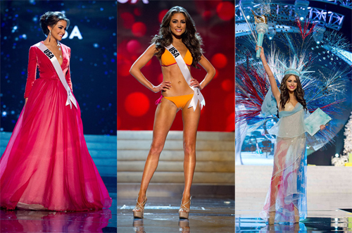 C&ocirc; g&aacute;i cao 1,66m trở th&agrave;nh Miss Universe 2012 3