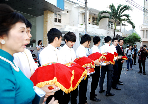 Lễ rước dâu ấm cúng của Jennifer Phạm 5