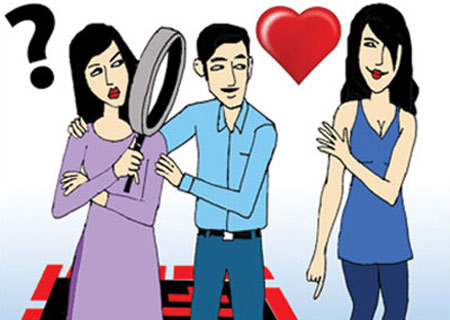 Đắng lòng nhìn tình địch chăm chồng tại nhà  1