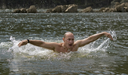 Hình ảnh dũng mãnh của Putin chinh phục cử tri 8