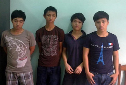 Đà Nẵng: Bắt nhóm cướp tuổi teen 1