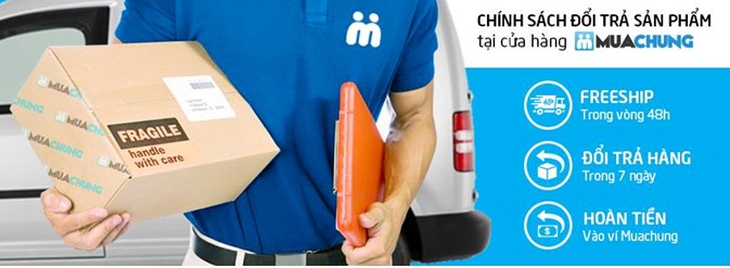Bạn h&atilde;y tự do trải nghiệm mua sắm, c&ograve;n lại để Muachung lo 1