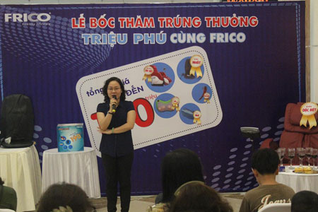 Lễ bốc thăm tr&uacute;ng thưởng &ldquo;Triệu ph&uacute; c&ugrave;ng Frico&rdquo;  2