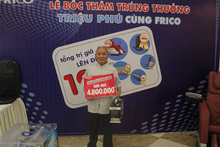 Lễ bốc thăm tr&uacute;ng thưởng &ldquo;Triệu ph&uacute; c&ugrave;ng Frico&rdquo;  6