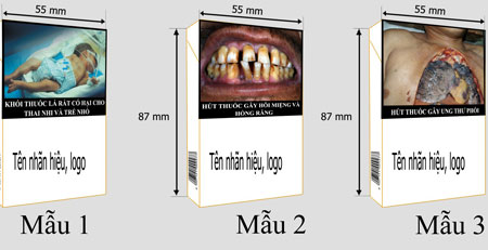 Những hình ảnh gây "sốc" sẽ in trên vỏ thuốc lá 1 Những hình ảnh gây "sốc" sẽ in trên vỏ thuốc lá 1