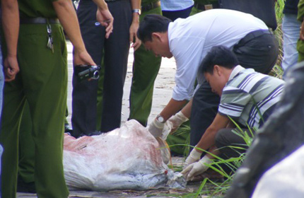 Nghi can 14 tuổi giết người chặt x&aacute;c ở Đồng Nai 1