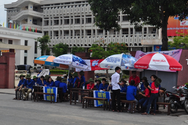 Cụm thi Vinh đã sẵn sàng trước ngày thi 1