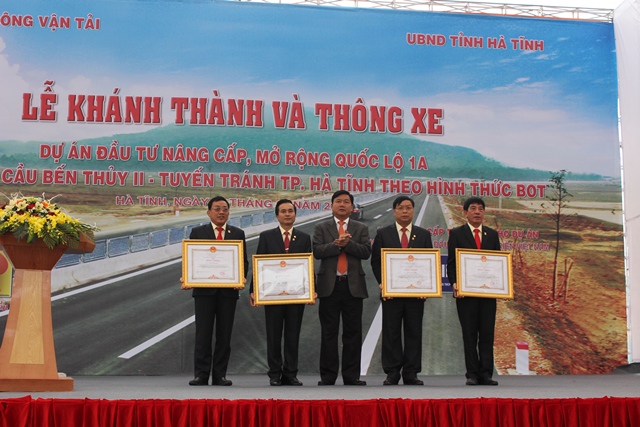 Hà Tĩnh:  Khánh thành tuyến BOT đầu tiên mở rộng quốc lộ 1 3