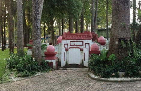 Mộ cổ họ Lâm ở Tao Đàn.