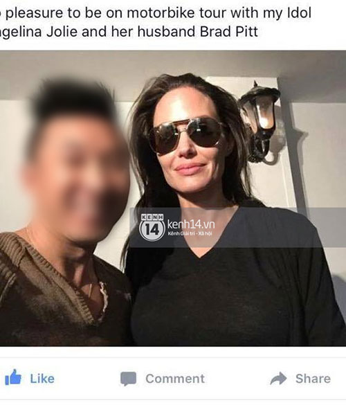 Brad Pitt và Angelina Jolie thuê xe máy để đi tham quan Hà Nội