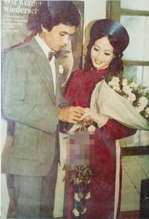 Ảnh cưới giản dị của NSND Như Quỳnh và nhiếp ảnh gia Hữu Bảo vào năm 1980