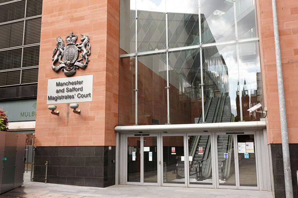 
Vụ việc được x&eacute;t xử lần đầu h&ocirc;m qua tại t&ograve;a &aacute;n&nbsp;Manchester v&agrave; Salford Magistrates&rsquo; Court. Ảnh:Alamy
