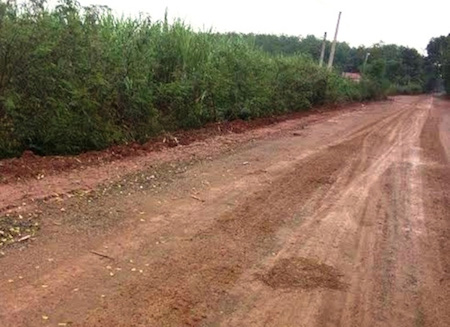 Đoạn đường nơi xảy ra vụ việc anh Phạm Văn Qu&acirc;n bị đ&acirc;m chết