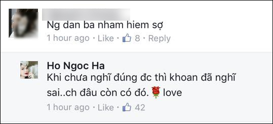 Hồ Ngọc Hà nói gì khi bị mắng là người phụ nữ nham hiểm?