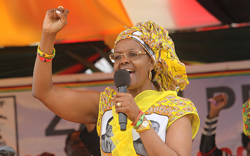 Bà Grace Mugabe. Ảnh: AP