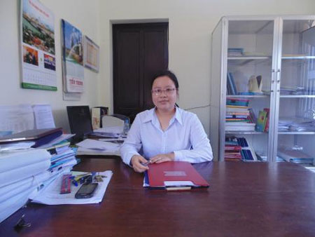 Thẩm phán Đoàn Thị Thu Trang chia sẻ với PV