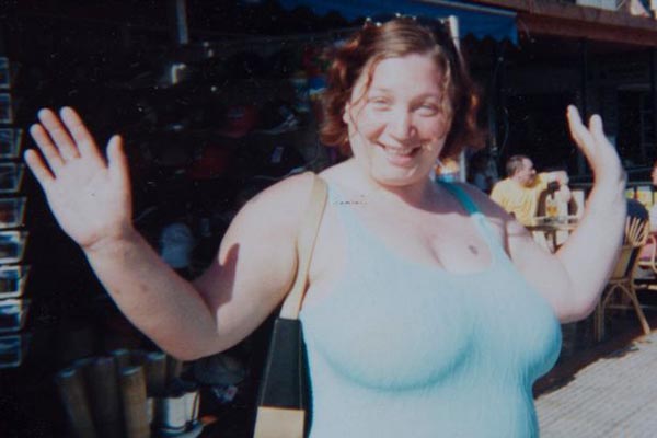 
Thân hình béo phì của Dawn Chappell trước khi giảm cân. Ảnh: Mirror
