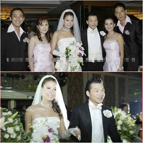 Ảnh cưới của cặp vợ chồng nổi tiếng Trương Ngọc Ánh và Trần Bảo Sơn. Tuy nhiên, hiện tại cặp đôi đẹp nhất làng giải trí đã chia tay