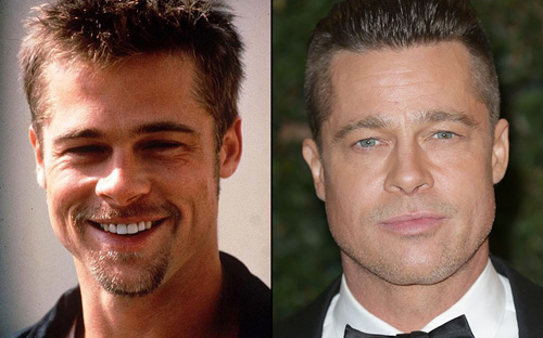 Brad Pitt hai lần được tôn vinh trên trang bìa tạp chí People - năm 1995 và 2000. Ông bố sáu con hiện bận rộn chăm sóc gia đình nhỏ và tham gia bộ phim đóng cùng vợ - Angelina Jolie - By the Sea.