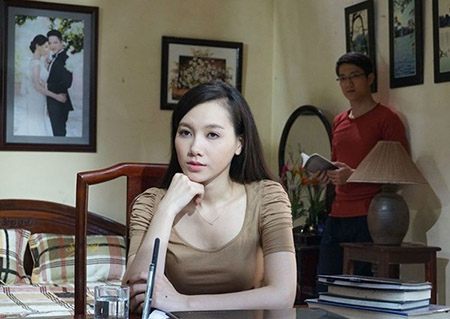 Minh Hà và Chí Nhân trong phim Hôn nhân trong ngõ hẹp