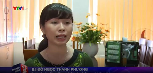 Bà Đỗ Ngọc Thanh Phương chia sẻ những khó khăn trong công tác chống gian lận xăng dầu - (Ảnh cắt từ clip)