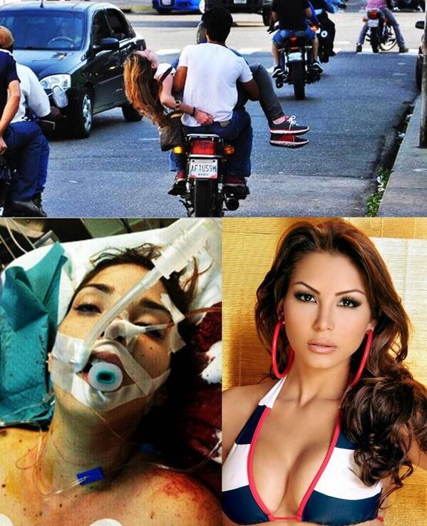 Người đẹp Venezuela tử vong ở tuổi 22 sau khi bị bắn chết trên đường phố.