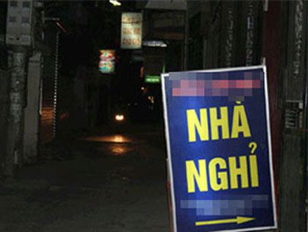 Nhiều hoạt động mại dâm đều núp bóng nhà nghỉ.
