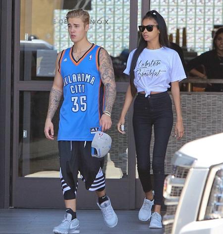 Justin Bieber hiện đang dính nghi án tình cảm cùng Jayde Pierce