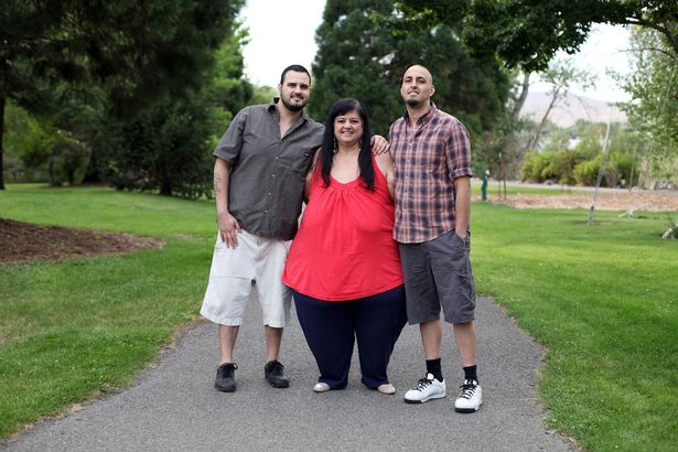 Patty và hai con trai