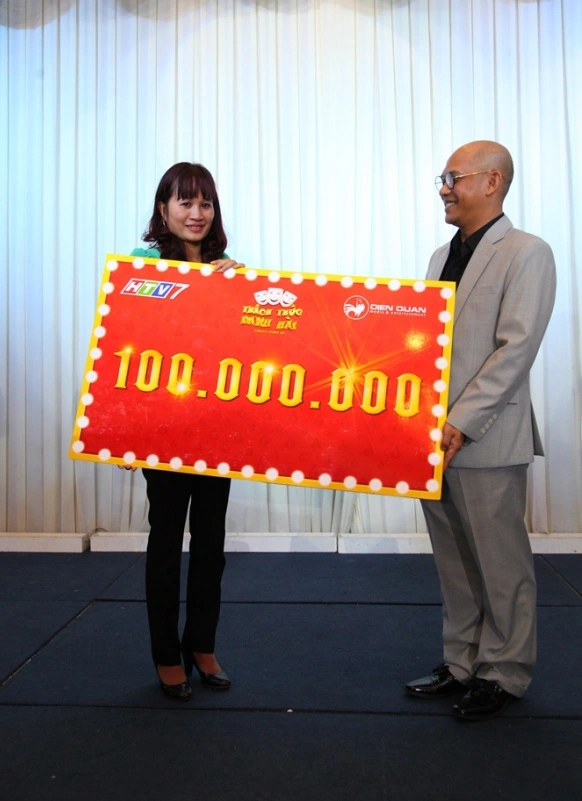 
Giải thưởng 100 triệu đã về tay chủ nhân
