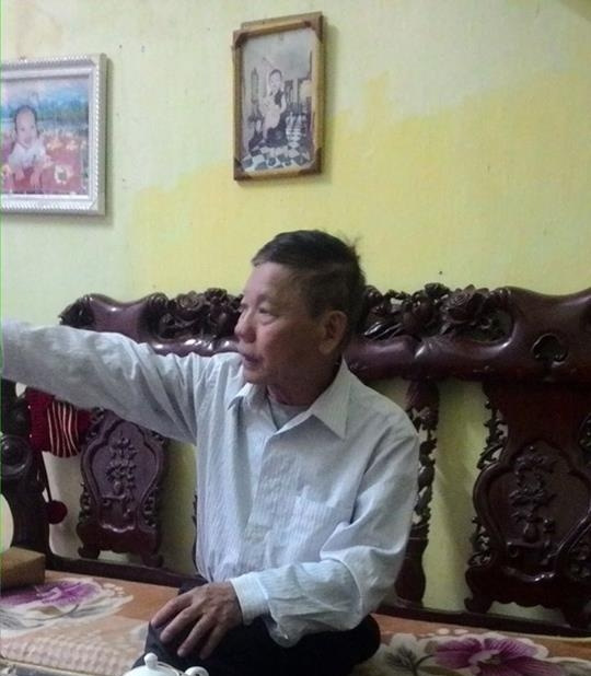 Ông Nguyễn Văn Tỏa trao đổi với PV.