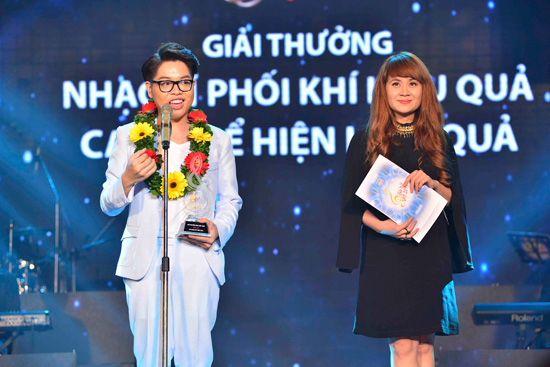 
Đức Phúc giành giải Ca sĩ thể hiện hiệu quả ở Bài hát Việt
