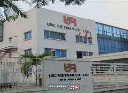 
Trụ sở của URC Việt Nam chủ của nhãn hàng nước giải khát trà xanh C2
