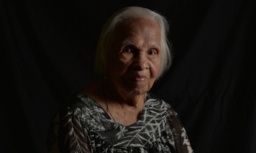 
Bà Hilaria Bustamante từng bị quân Nhật bắt làm nô lệ tình dục trong Thế chiến II. Ảnh: NYTimes
