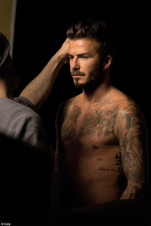 David Beckham quyến rũ trong quảng cáo nước hoa