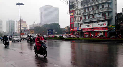 
Mưa ẩm là thời tiết phổ biến ở Hà Nội trong những ngày qua. Ảnh minh họa
