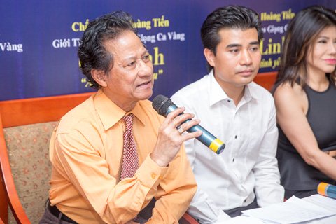 
Chế Linh lần đầu tiên được cấp giấy phép tổ chức họp báo tại TP HCM.

