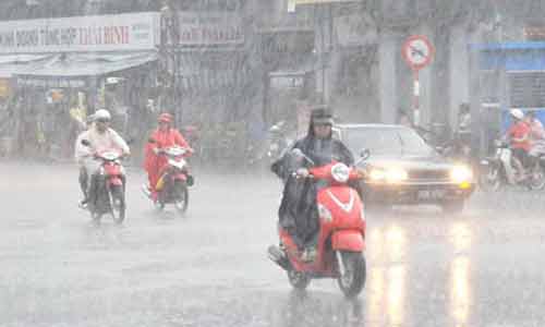 
Trung tâm khí tượng thủy văn cảnh báo Hà Nội có khả năng ngập úng do mưa. Ảnh minh họa
