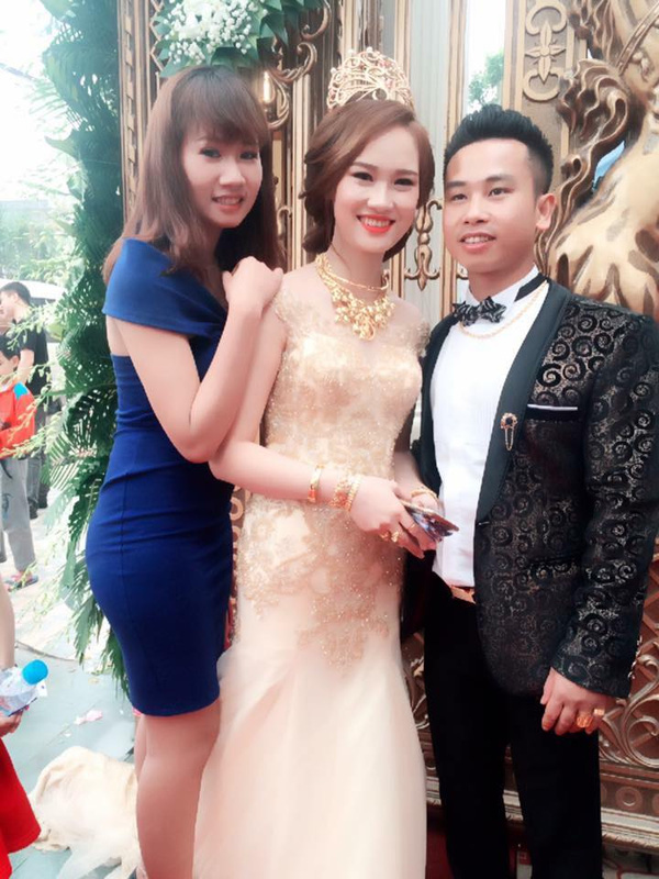 Cận cảnh nhan sắc cô dâu 20 tuổi xinh đẹp như hotgirl - Minh Nguyệt và chân dung chú rể nhà đại gia Nguyễn Khoa