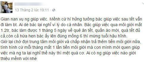 
Chuyện không hiếm sau mỗi dịp Tết
