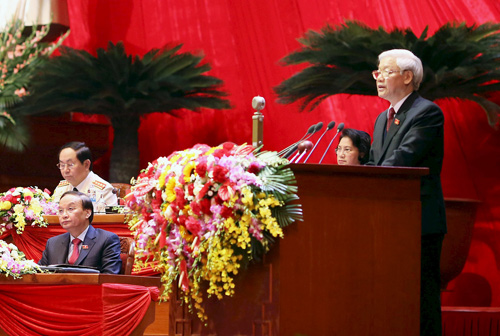 Hôm nay Đại hội bầu Ban chấp hành trung ương khoá XII. Ảnh: Reuters.